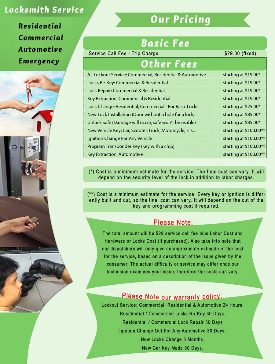 Neighborhood Locksmith Services Ruskin, FL 813-261-4775